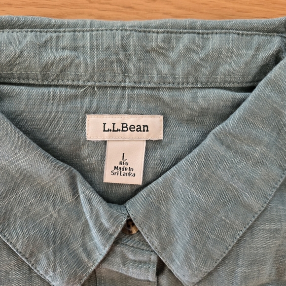 L.l. Bean Button-Up Shirt - Picture 3 of 5